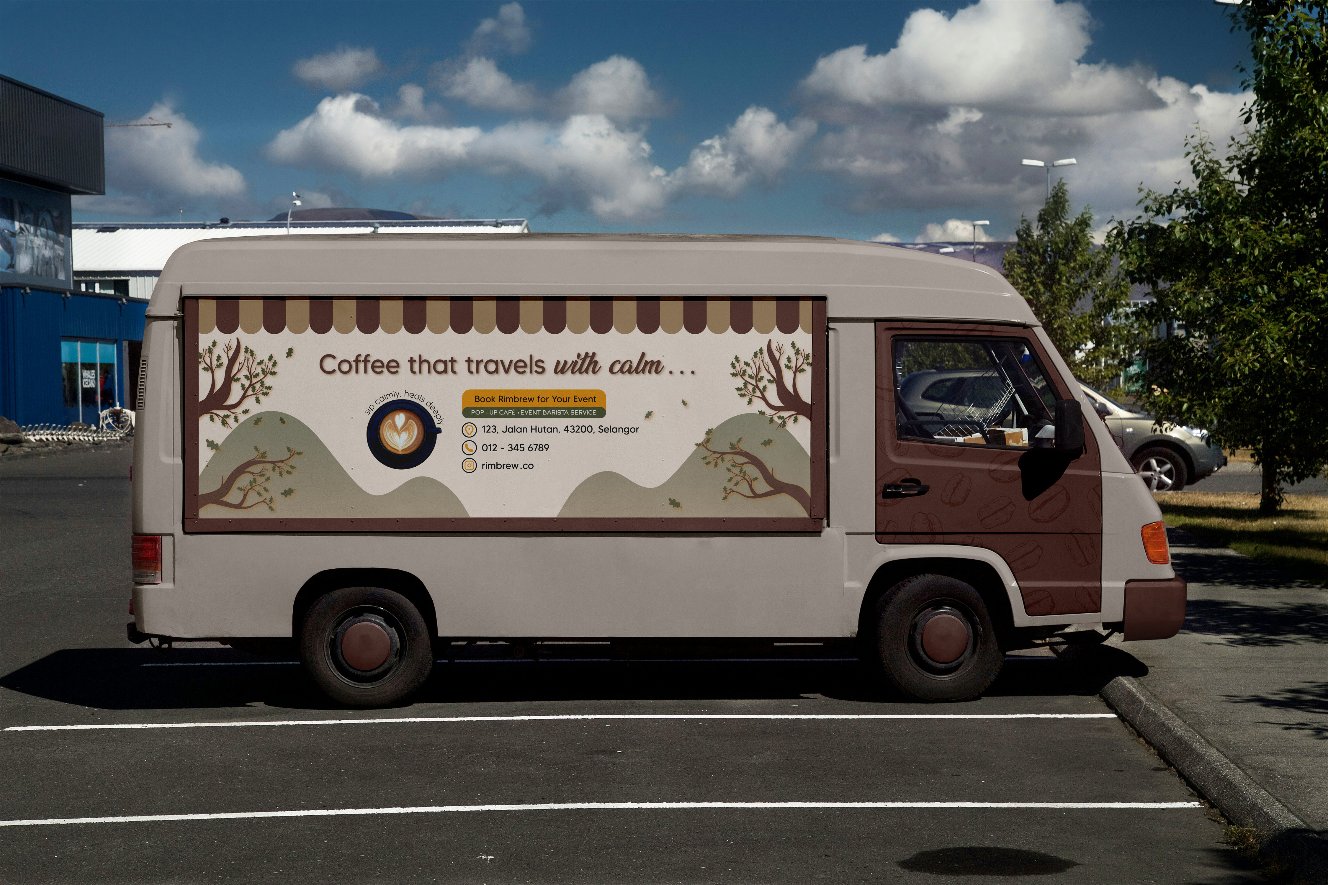 Rimbrew Coffee Shop Branding 3